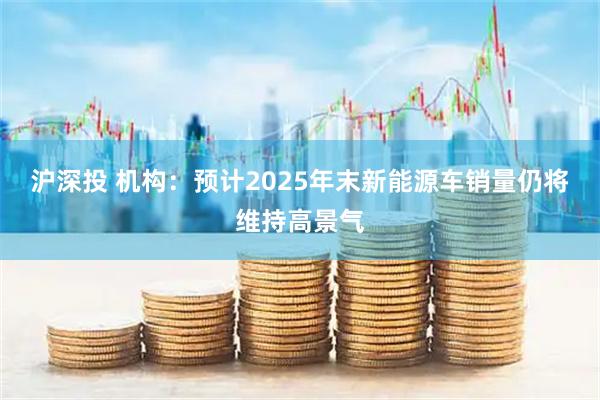 沪深投 机构：预计2025年末新能源车销量仍将维持高景气